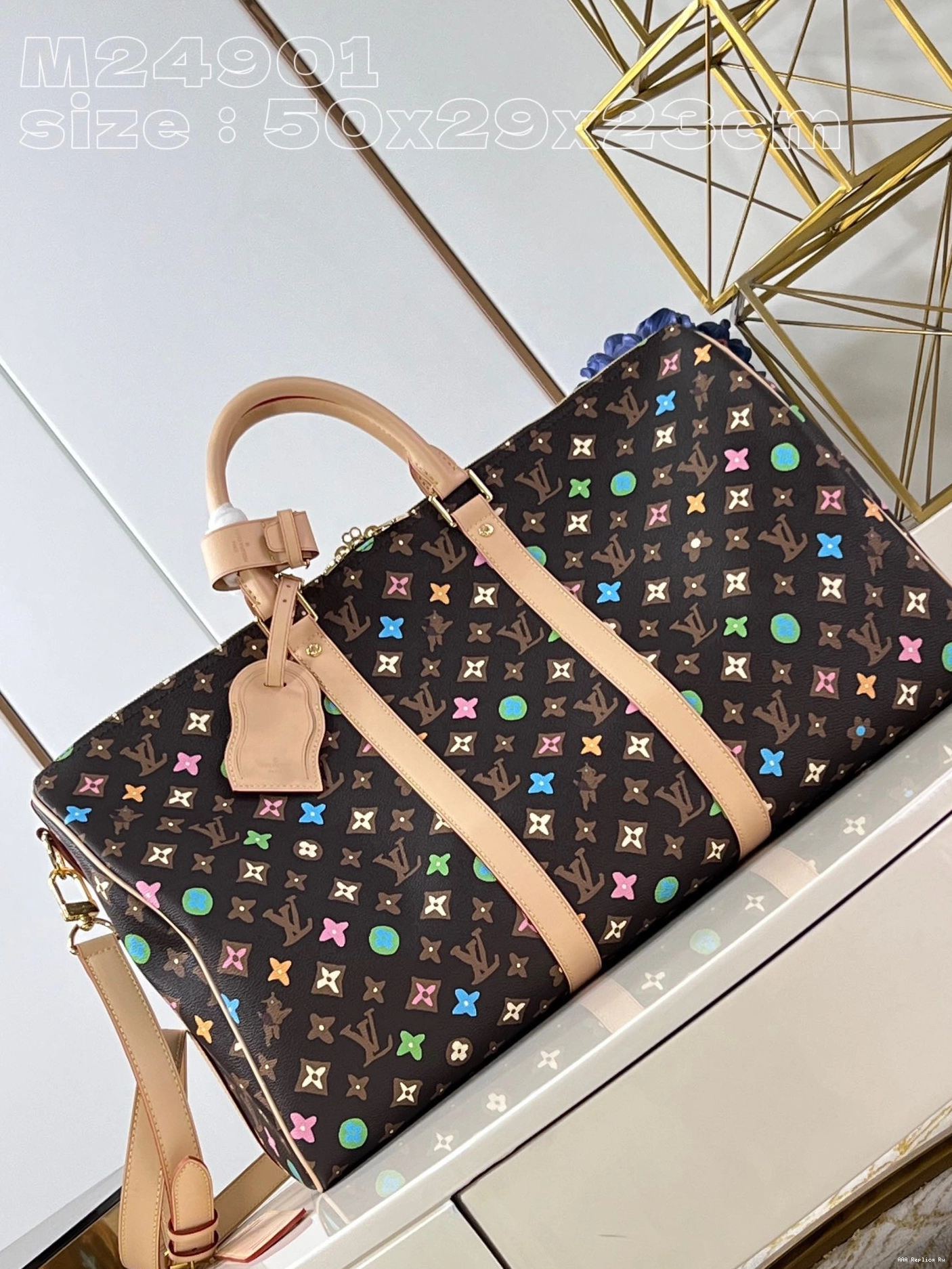 AAA Replica Ru KEEPALL LOUIS 50 BANDOULIÈRE VUITTON 0816